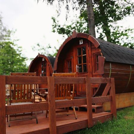 Campingplatz Koberbachtalsperre - Campingfass Mieten Langenbernsdorf Екстер'єр фото