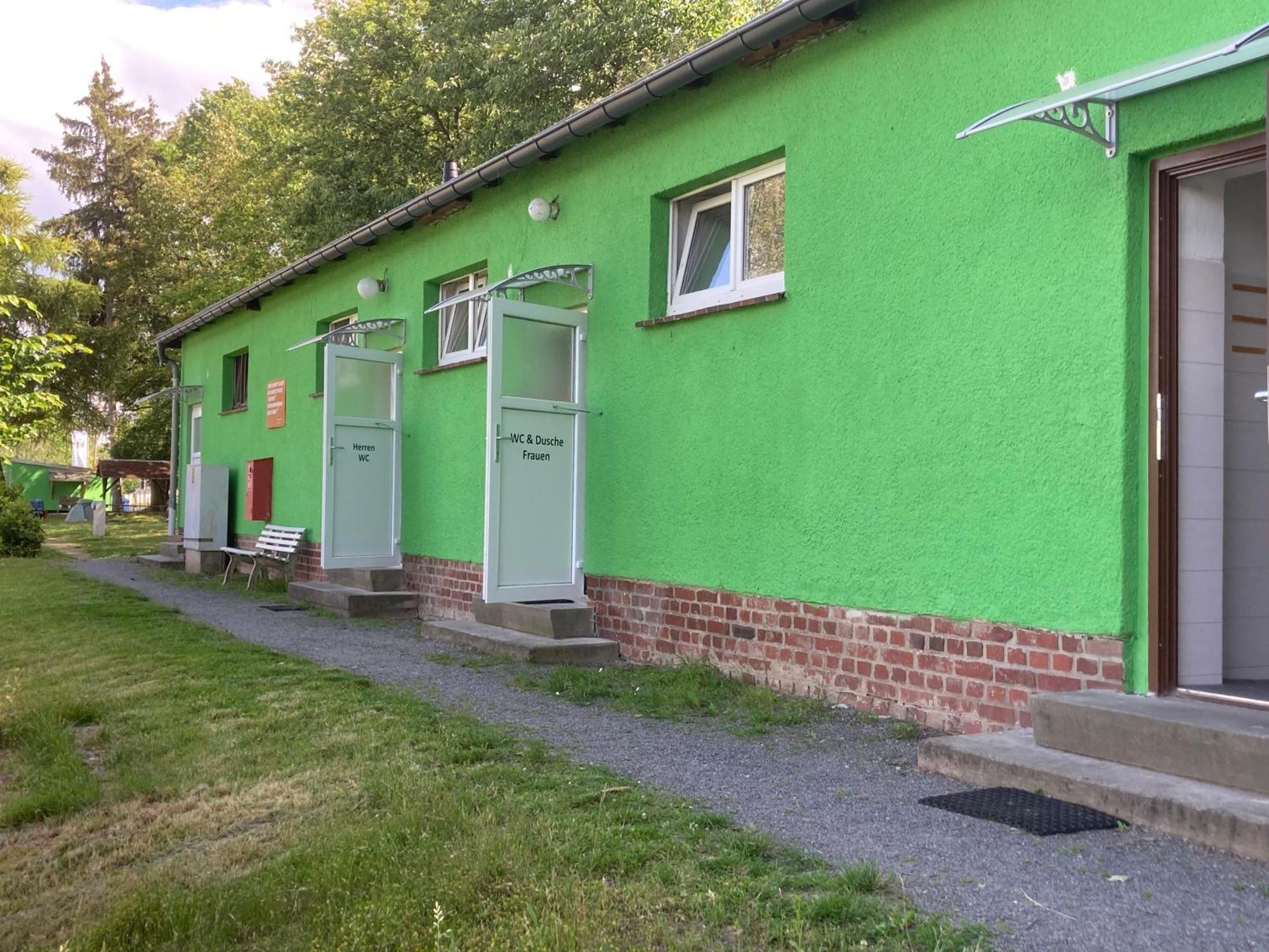 Campingplatz Koberbachtalsperre - Campingfass Mieten Langenbernsdorf Екстер'єр фото
