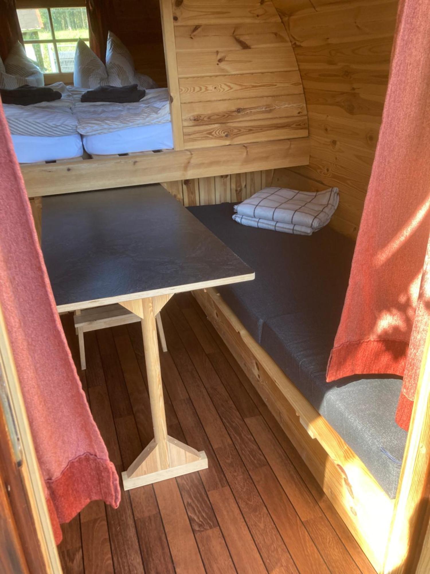 Campingplatz Koberbachtalsperre - Campingfass Mieten Langenbernsdorf Екстер'єр фото